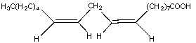 The correct chemical formula for the molecule shown is   A) C<sub>8</sub>H<sub>10</sub>O<sub>2</sub> B) C<sub>1</sub><sub>0</sub>H<sub>10</sub>O<sub>2</sub> C) C<sub>12</sub>H<sub>24</sub>O<sub>2</sub> D) C<sub>18</sub>H<sub>32</sub>O<sub>2</sub> 