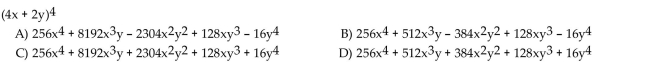 Expand the binomial.