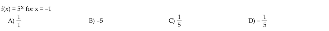 Compute the exact value of the function for the given x-value without using a calculator.