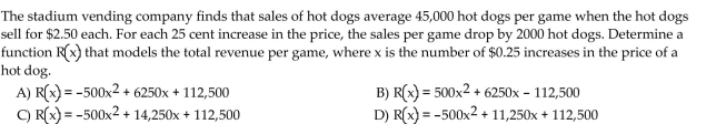 Solve the problem.