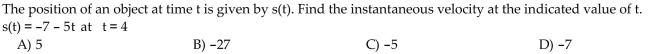Solve the problem.