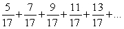 Is the following a geometric series? Answer  Yes  or  No .  