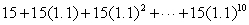 Find the sum of   . Round to 2 decimal places. If it does not exist, enter  DNE .