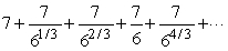 Does the infinite series   converge or diverge?