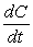 A cup of green tea contains 32 mg of caffeine when you are using the tea leaves for the first time. A cup from the second brew contains 12 mg of caffeine, while a cup from the third brew contains only 4 mg of caffeine. Caffeine leaves the body at a continuous rate of about 17% per hour. a) Write a differential equation for the amount, C, of caffeine in the body at time t hours after drinking the green tea. b) Use the differential equation to find   at the start of the first hour (right after drinking the tea) for a cup from the first brew, and use your answer to estimate the change in caffeine in the body during the first hour. c) Does the initial amount of caffeine in the body (whether from the first, second or third brew) change the differential equation?