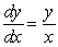 Which one(s)  of the following are solutions to the differential equation   ? A)    B)    C)    D)    E)   