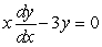 Is   a solution to the differential equation   ?