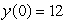 Given that   and that   , estimate   to 2 decimal places by first estimating y(1). Assume that the rate of growth given by   is approximately constant over each unit time interval.