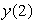 Given that   and that   , estimate   to 2 decimal places by first estimating y(1). Assume that the rate of growth given by   is approximately constant over each unit time interval.