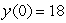 Given that   and that   , estimate   to 1 decimal place by first estimating y(1). Assume that the rate of growth given by   is approximately constant over each unit time interval.