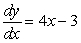 For   to be a solution to the differential equation   , what must be the constant k? A) 2 B) 0 C) 4 D) k can be any number