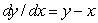 Consider the slope field for   . What is the slope at the point (0,0)?