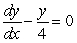 The solution to the differential equation   subject to the initial condition   is   , where k = _____ and C = _____. Round answers to 2 decimal places.
