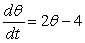 What is the solution of the differential equation   if   when   ? A)    B)    C)    D)   