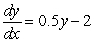 The general solution for the differential equation   is A)    B)    C)    D)   