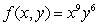 Find the following partial derivative: f<sub>xy</sub> if   . A)    B)    C)    D)    E)   
