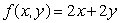 Use Lagrange multipliers to find the maximum and minimum values of   , subject to the constraint   . For the minimum value,   = _____ (use the decimal form), and the minimum value of   is _____.