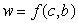 A person's weight, w, is a function of the number of calories consumed, c, and the number of calories burned, b. Thus,   . Would you expect f<sub>c</sub> (c,b) to be positive or negative?