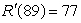 Let C(q) represent the cost, R(q), the revenue and π(q) the profit, in dollars of producing q items. If   and   approximately, how much profit is earned by the   item?