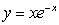 The following three equations are graphed in the figure. Which graph corresponds to equation C? A.   B.   C.    