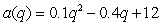 The average cost per item to produce q items is given by   for q>0. What is the total cost, C, of producing q goods? A)    B)    C)    D)   