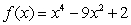 The equation for the tangent line to the function   at x = 1 is y = _____x + _____.