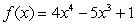 Consider the function   . We know that   is concave down when _____ < x < _____.