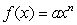 A power function of the form   has   -1/2 and   -1/8. What is n?