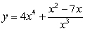 Compute the derivative of   . A)    B)    C)    D)   