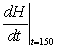 The number of hours, H, of daylight in Madrid as a function of the date is given by the formula   , where t is the number of days since the beginning of the year. What is   ? Round to 3 decimal places.
