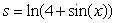 The first derivative of   is   .