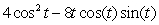 The first derivative of   is   .