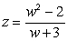 The first derivative of   is   .