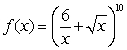 The derivative of   is   .