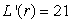 <strong>Let be the amount of lumber, in board-feet, produced from a tree of radius r (measured in inches). Which of the following gives the rate of change in the amount of lumber, in board-feet per inch, with respect to the radius when the radius is 21 inches?</strong> A) B) C)r such that D)r such that