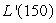 <strong>Let be the amount of lumber, in board-feet, produced from a tree of radius r (measured in inches). Which of the following gives the radius (in inches) of a tree that produces 150 board-feet of lumber ?</strong> A) B) C)r such that D)r such that