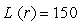 <strong>Let be the amount of lumber, in board-feet, produced from a tree of radius r (measured in inches). Which of the following gives the radius (in inches) of a tree that produces 150 board-feet of lumber ?</strong> A) B) C)r such that D)r such that