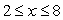 <strong>A function f satisfies the following conditions: , , , , and for . Which of the following are possible values for ? Select all that apply.</strong> A)4 B)8 C)14