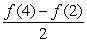Consider the function f sketched in the following figure. Do you expect   to be positive, negative, or zero?  