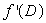 The graph of   is shown in the following figure. Arrange the following values in order from smallest to largest by placing a  1  by the smallest, a  2  by the next smallest, and so forth. A.   B.   C.   D.   E.    