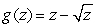 Find an antiderivative   with   and   , given that   . A)    B)    C)    D)   