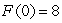 Find an antiderivative F of   satisfying   . A)    B)    C)    D)   