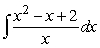 Evaluate   . A)    B)    C)    D)   