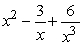 Find an antiderivative of   . A)    B)    C)    D)   
