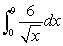 The improper integral   converges.