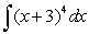 Find   using integration by substitution. A)    B)    C)    D)   