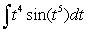 Find   using integration by substitution. A)    B)    C)    D)   