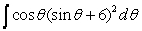 Find   using integration by substitution. A)    B)    C)    D)   