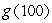 Given the following graph of   and the fact that   , find   .  