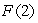 The following figure shows the graph of f. If   and   , find   .  